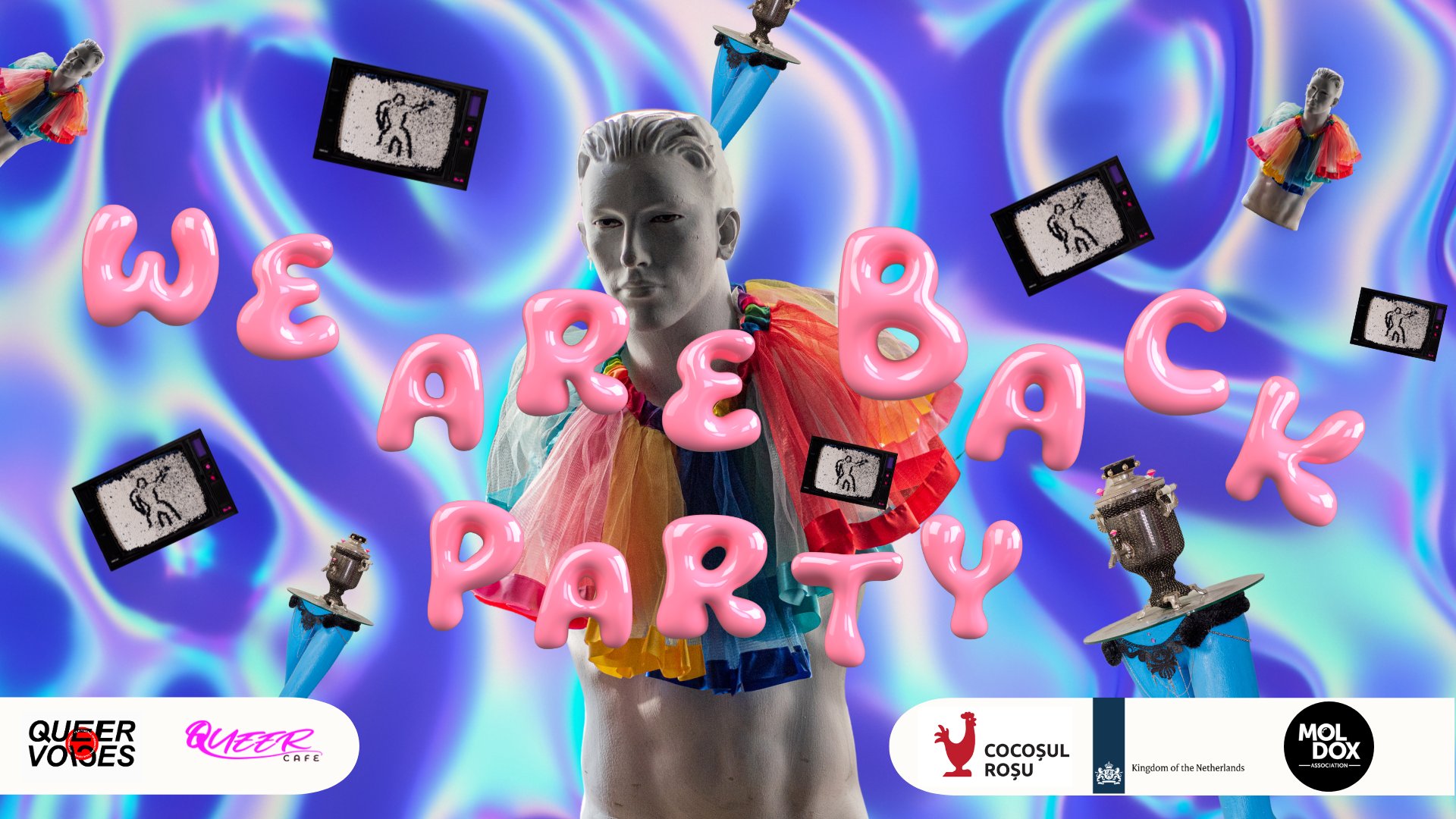 We are back party at Queer Cafe!