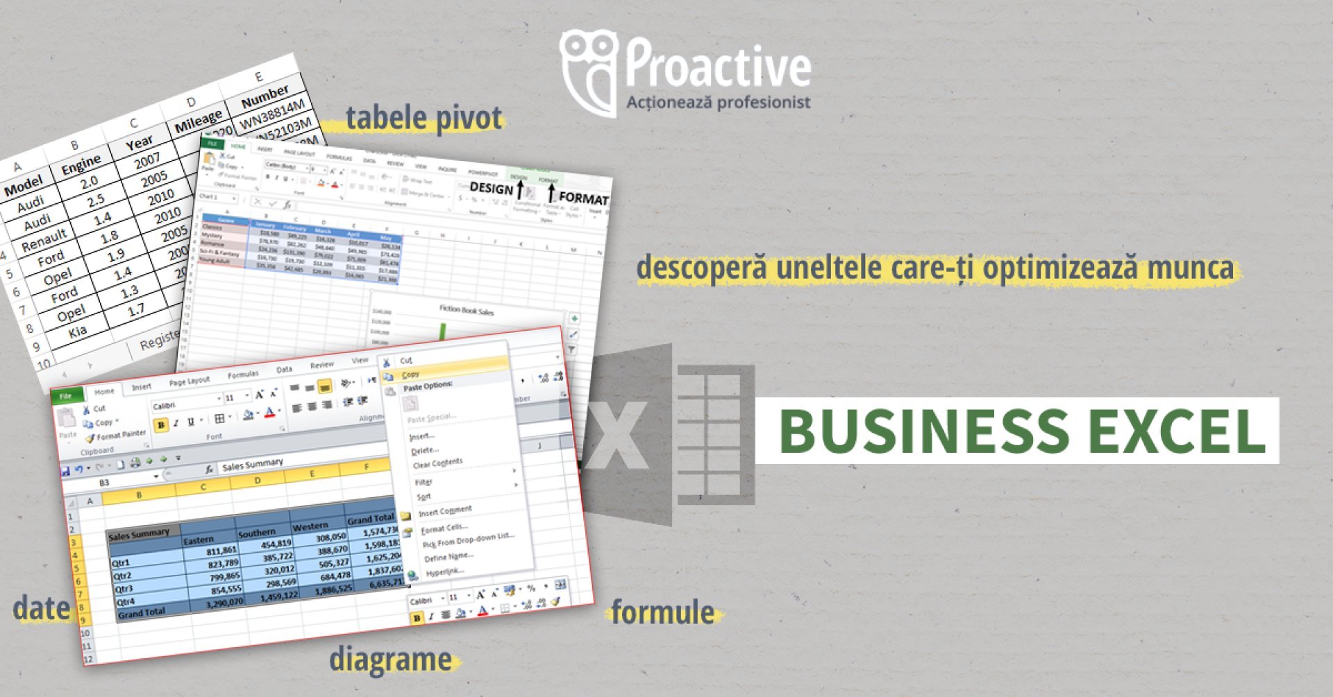 CURS BUSINESS EXCEL octombrie 2020