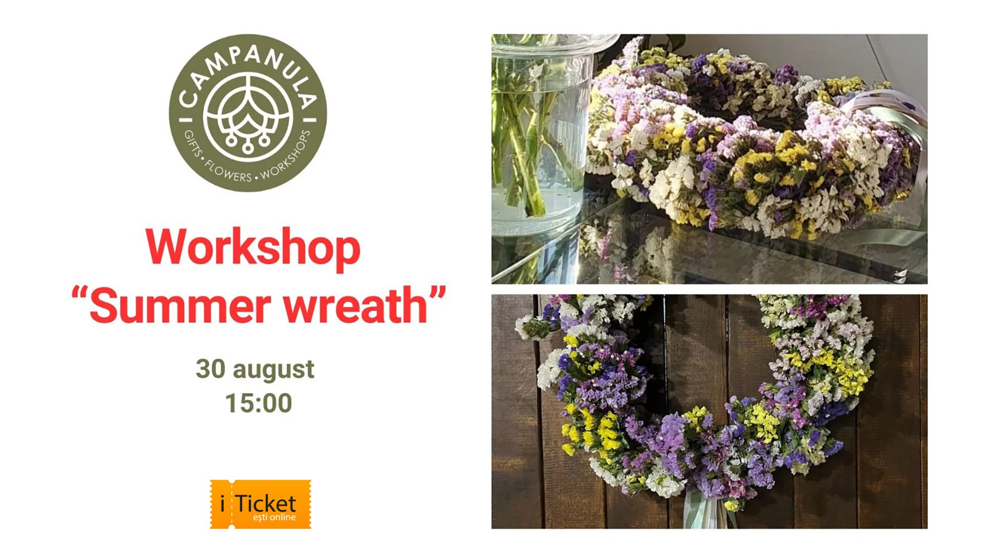 Workshop „Summer Wreath” | 30.08 