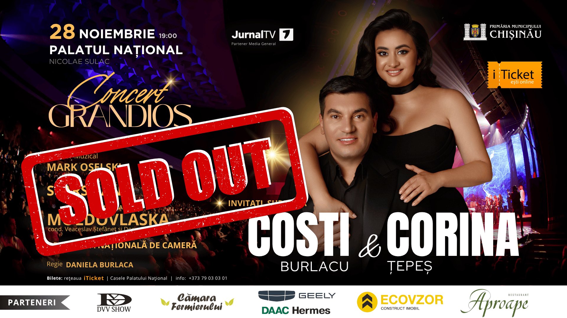 Costi Burlacu & Corina Țepeș - Concert Grandios
