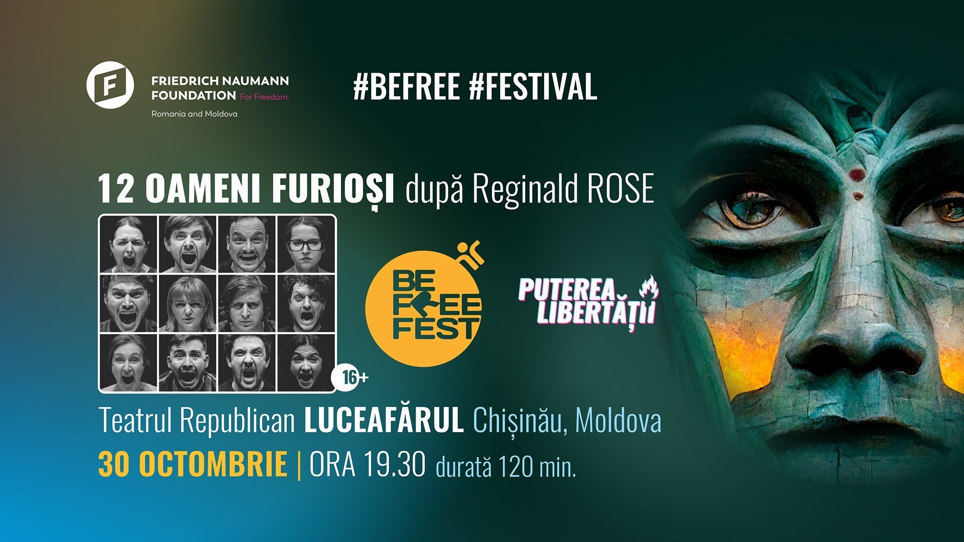 12 OAMENI FURIOȘI după Reginald ROSE