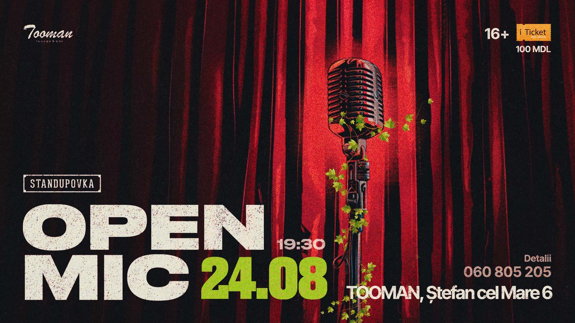OPEN MIC-ul 21.08