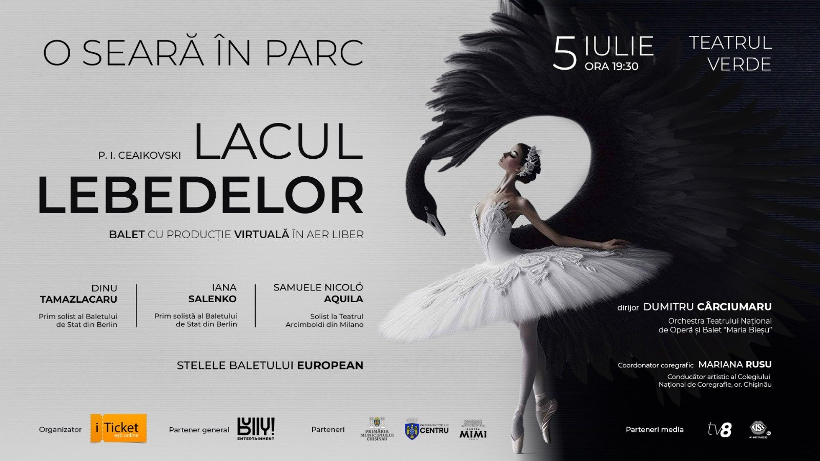 Вечера в парке - Лебединое озеро