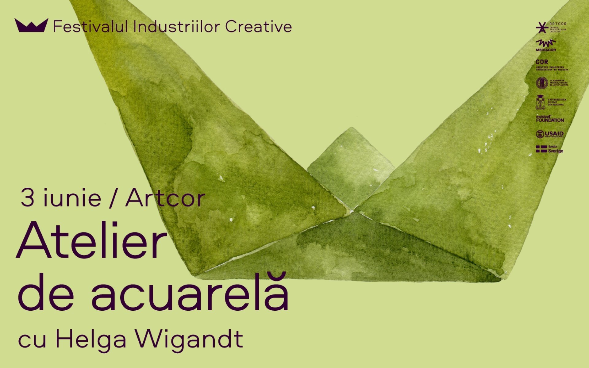 Atelier de acuarelă | Festivalul Industriilor Creative