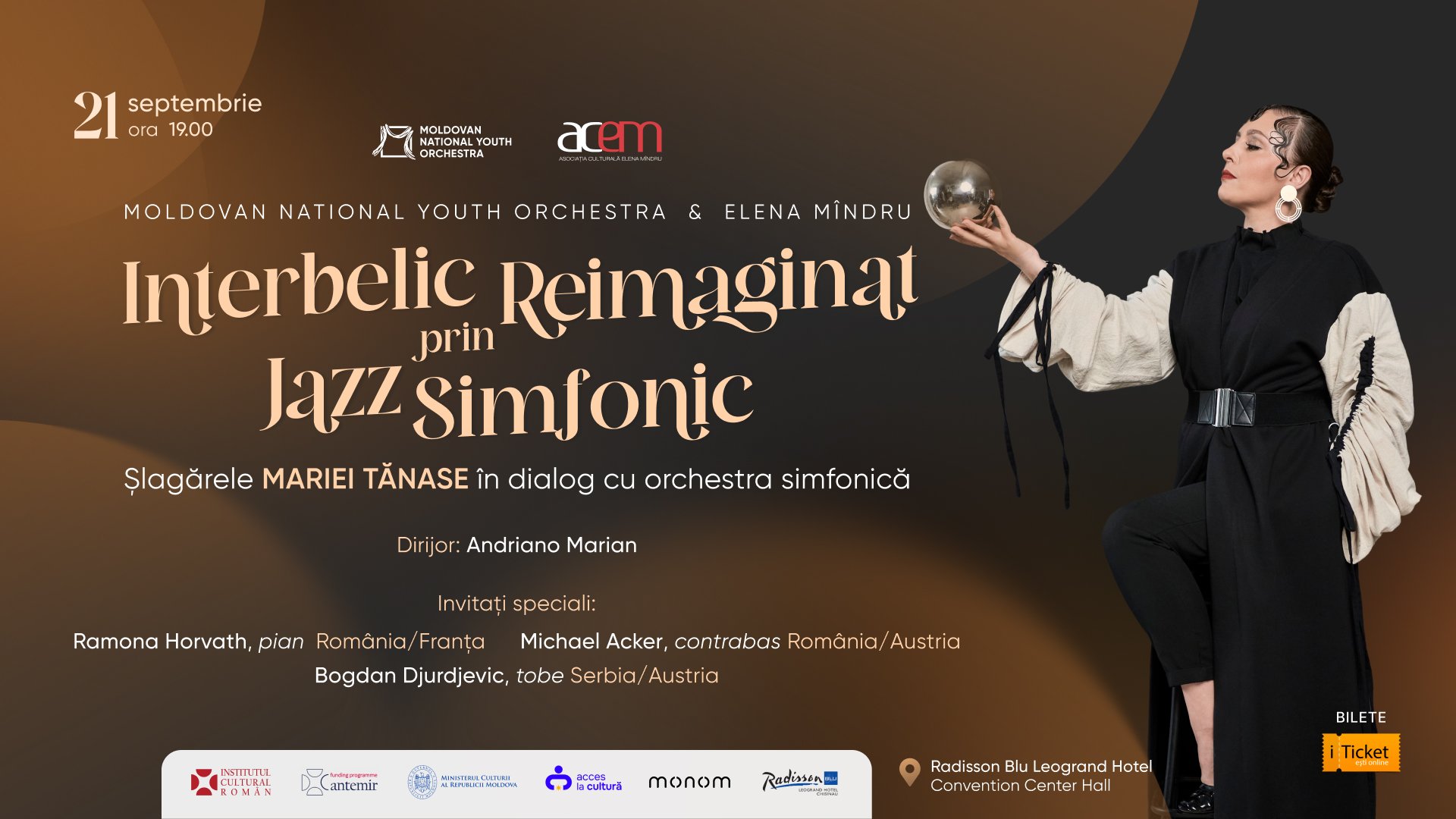 Interbelic Reimaginat prin Jazz Simfonic: Tribut Maria Tănase