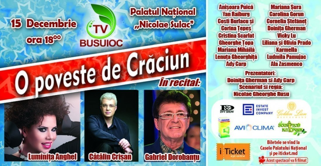 O poveste de Craciun - Muzica Usoara