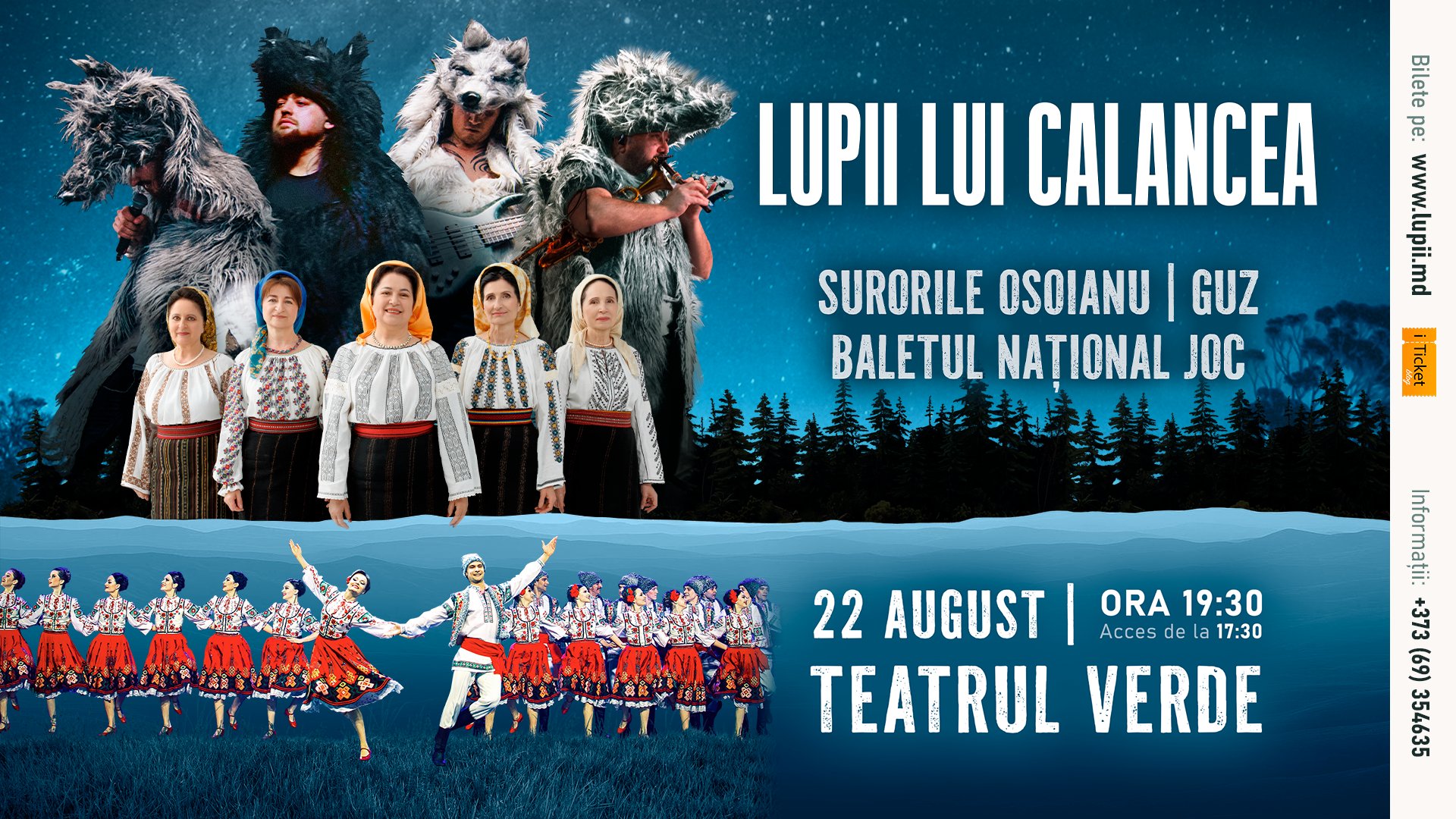 LUPII lui Calancea, Surorile Osoianu, Guz și Baletul Național “JOC”