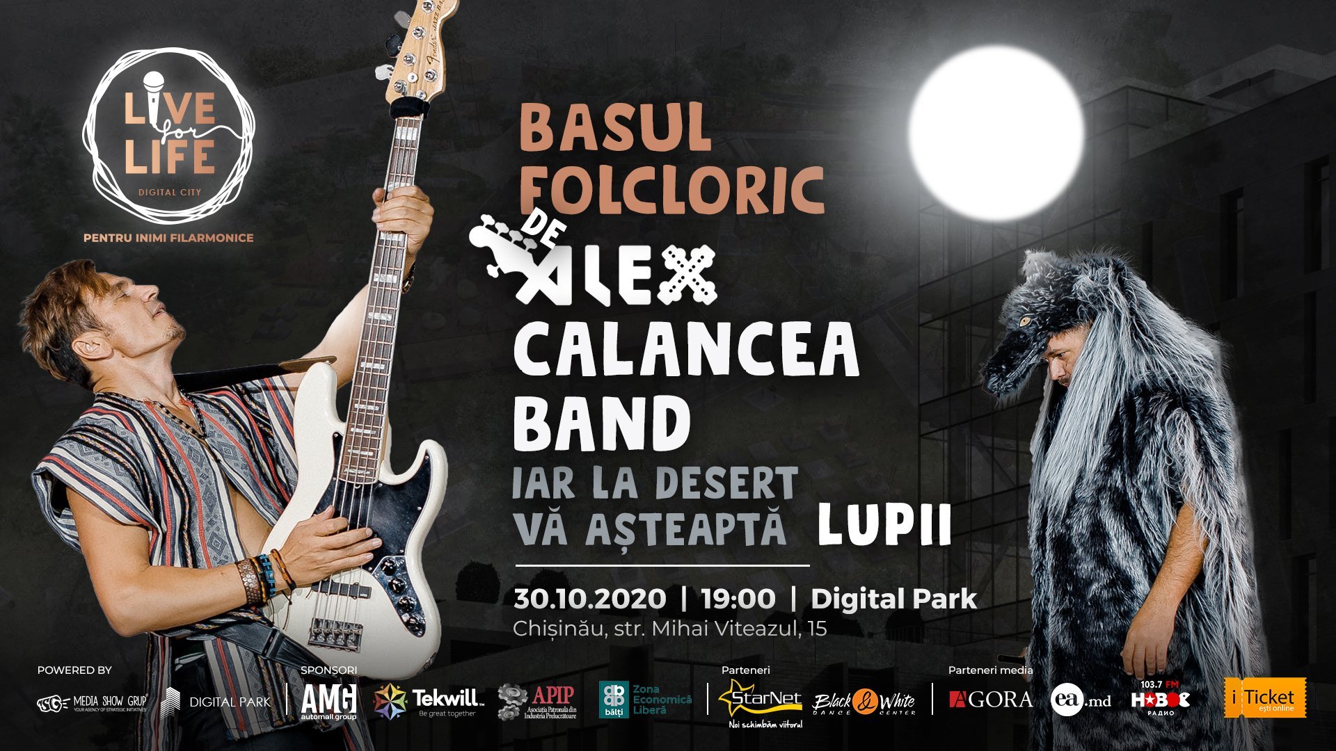 LIVE FOR LIFE CU ALEX CALANCEA BAND