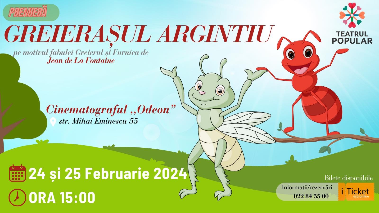 Greierașul Argintiu - Premiera 24.02