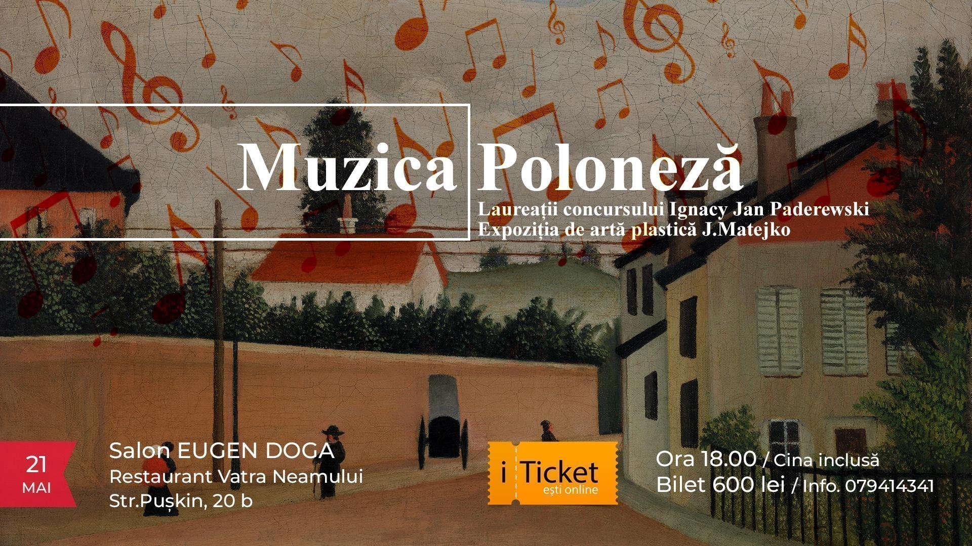 MUZICA POLONEZA CU LAUREATII CONCURSULUI - IGNACY JAN PADEREWSKI 