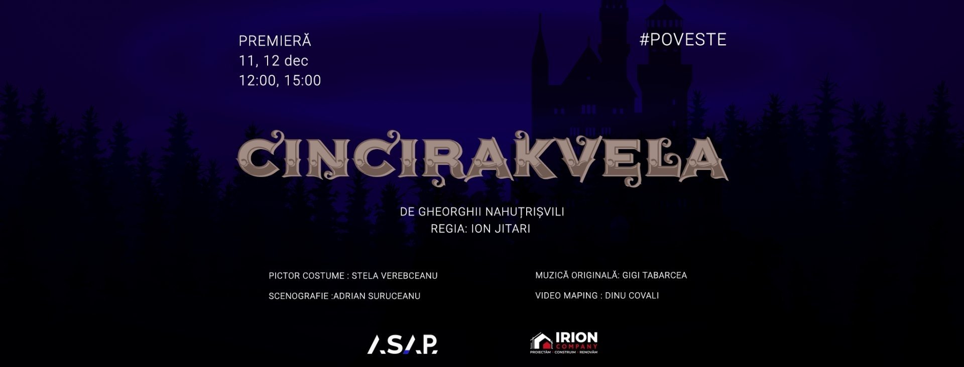 „Cincirakvela” de Gheorghii Nahuțrișvili Ianuarie 2022