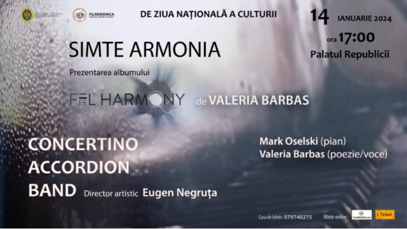 Simte SIMTE ARMONIA - Prezentarea albumului „Feel Harmony” de Vale