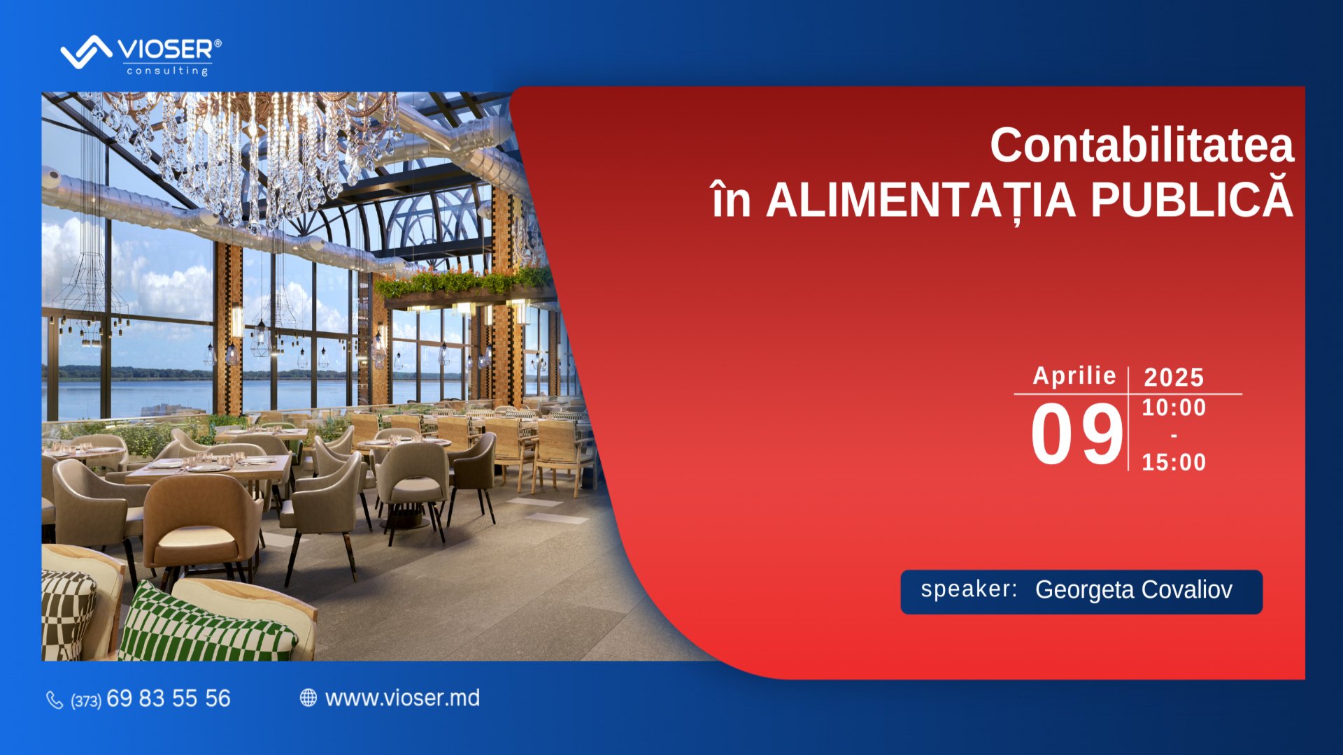 Contabilitatea în domeniul Alimentației Publice | 09 Aprilie 