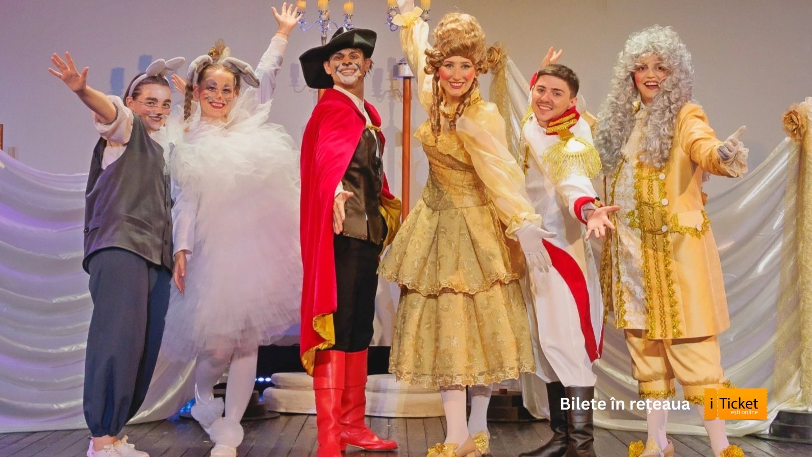 MOTANUL INCALTAT - Spectacol de teatru pentru copii și adolescenți +5 | 16 și 17 AUGUST 2025  