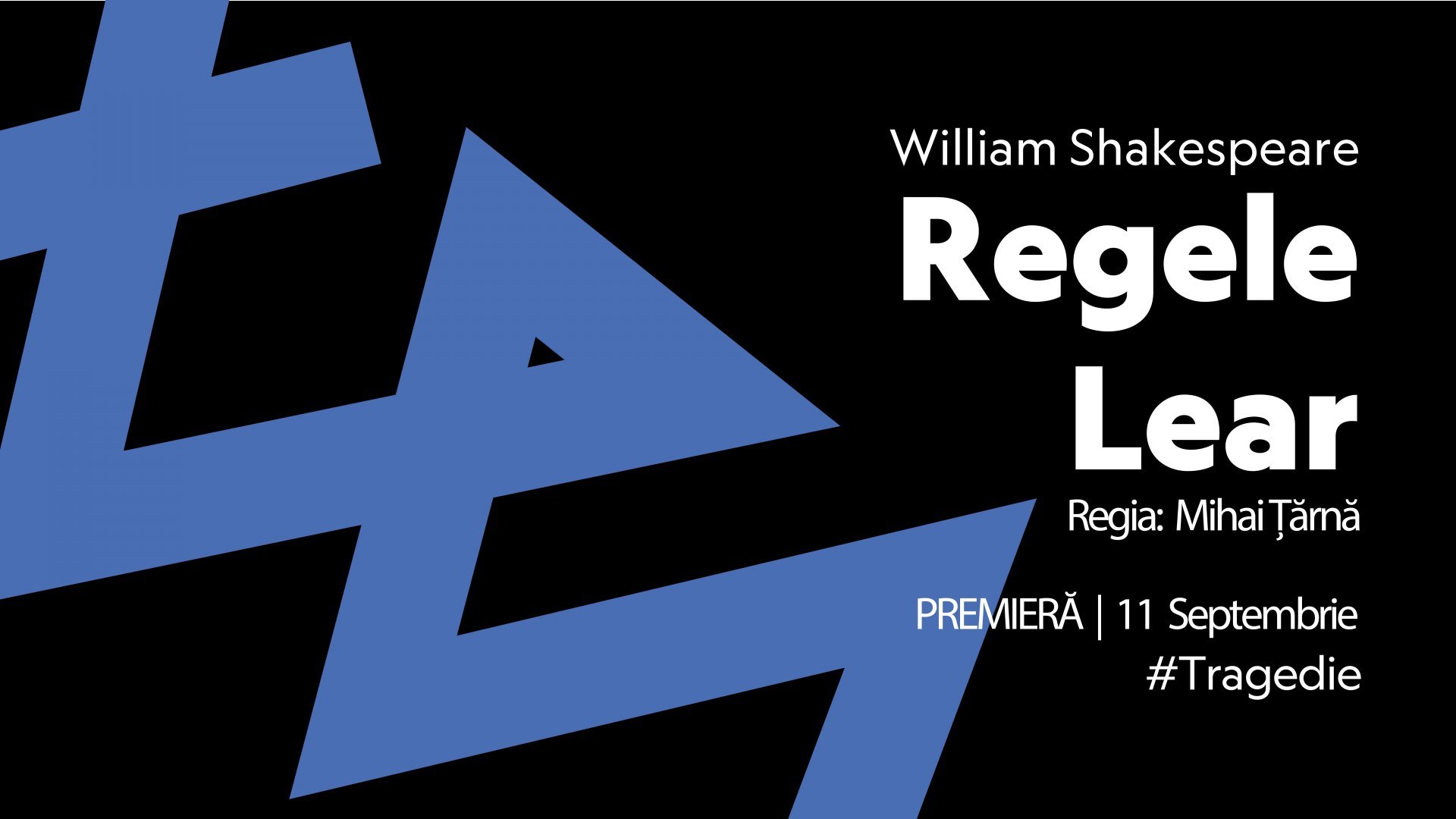 Premieră - REGELE LEAR 