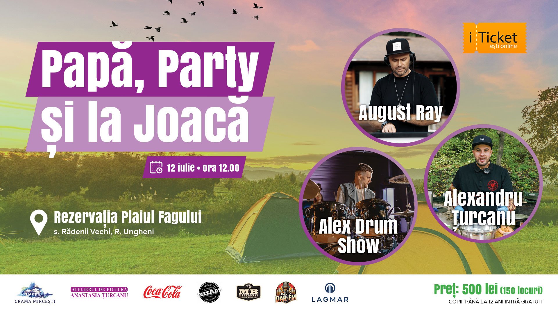 Papă Party și la Joacă Iulie 2025