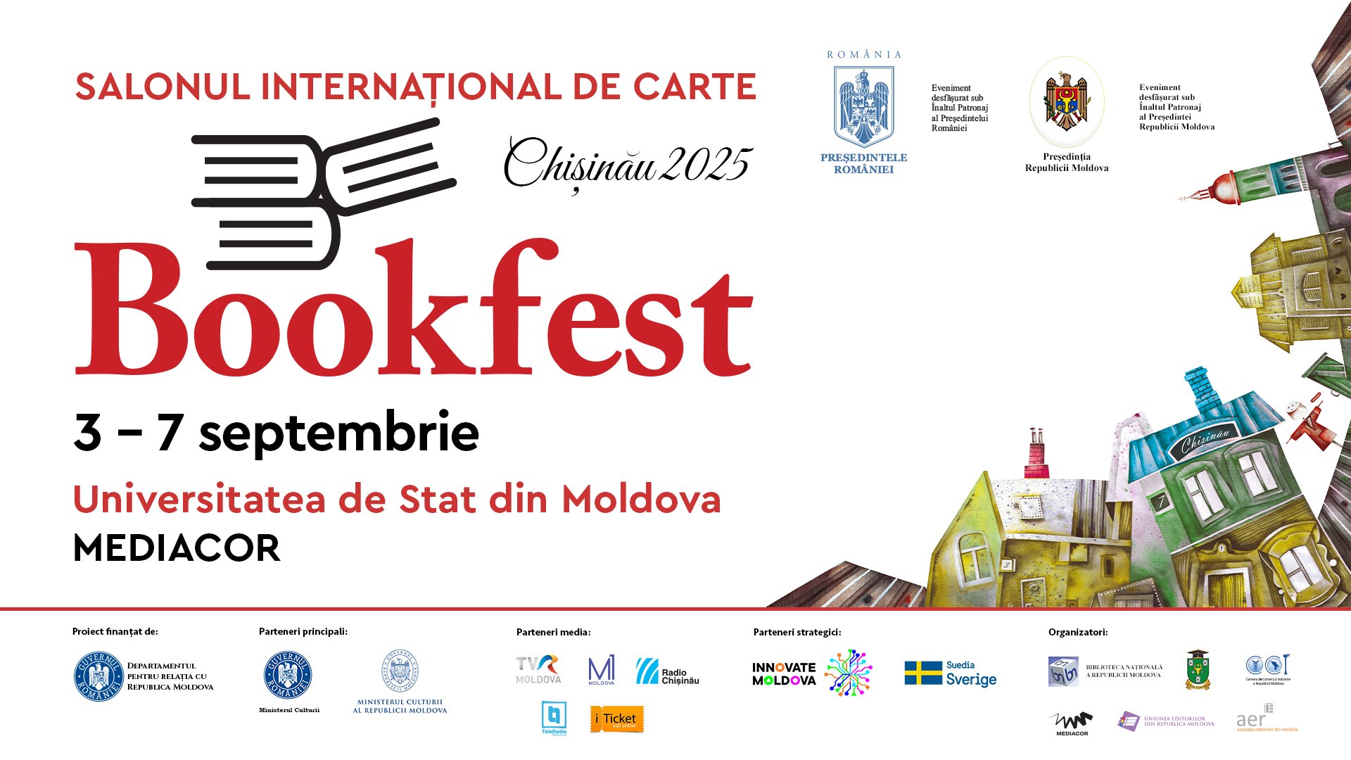 Salonul Internațional de Carte Bookfest Chișinău 2025