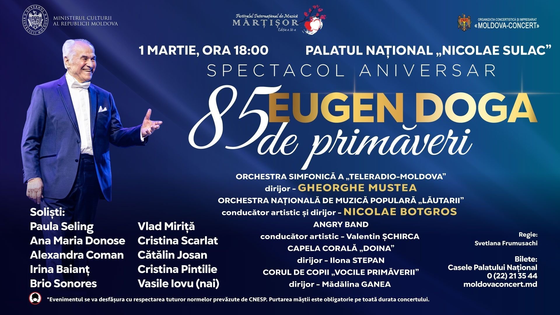 EUGEN DOGA - 85 DE PRIMĂVERI