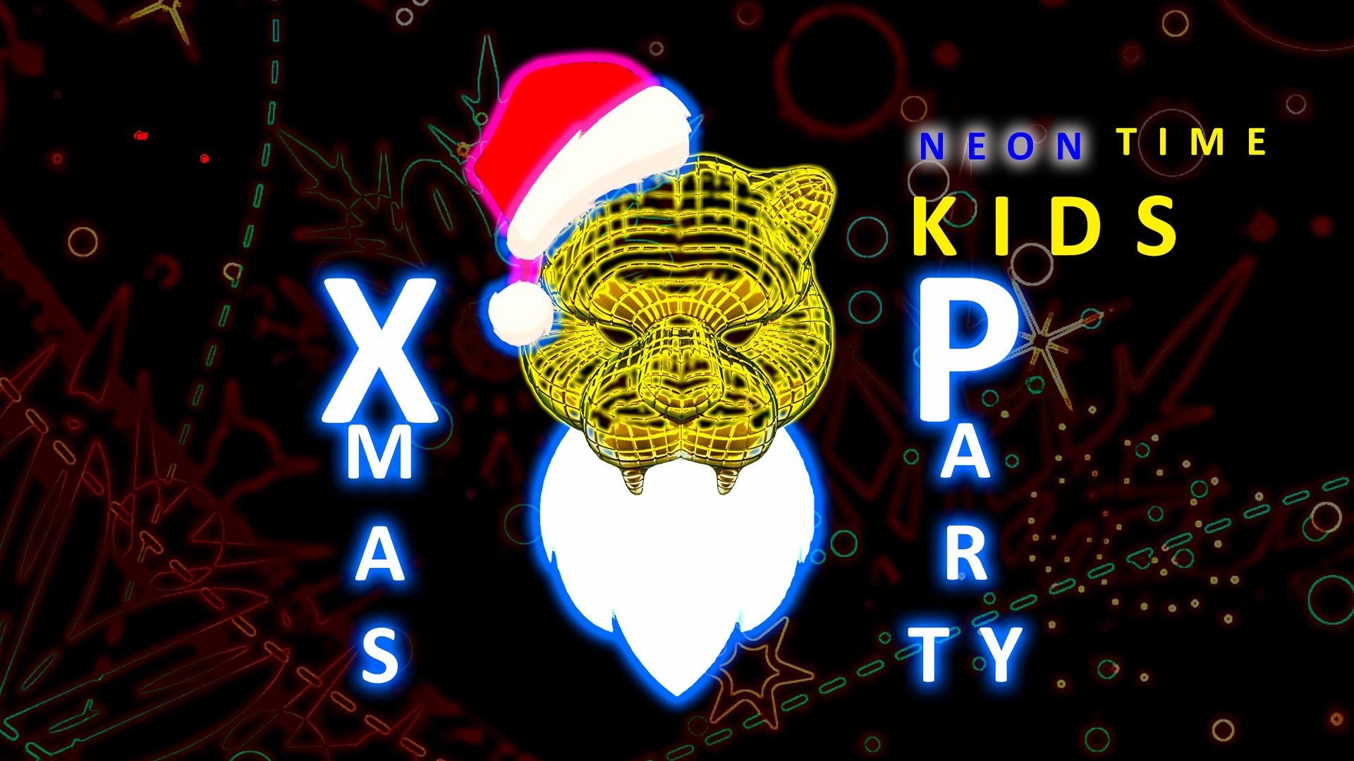 Xmas Kids Party la Neon Time