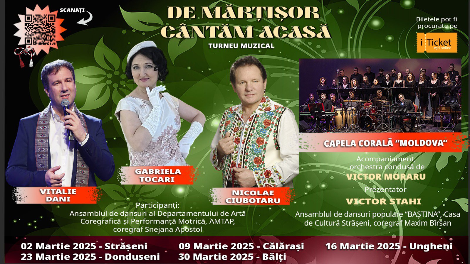 De Mărțișor Cântăm Acasă | Ungheni