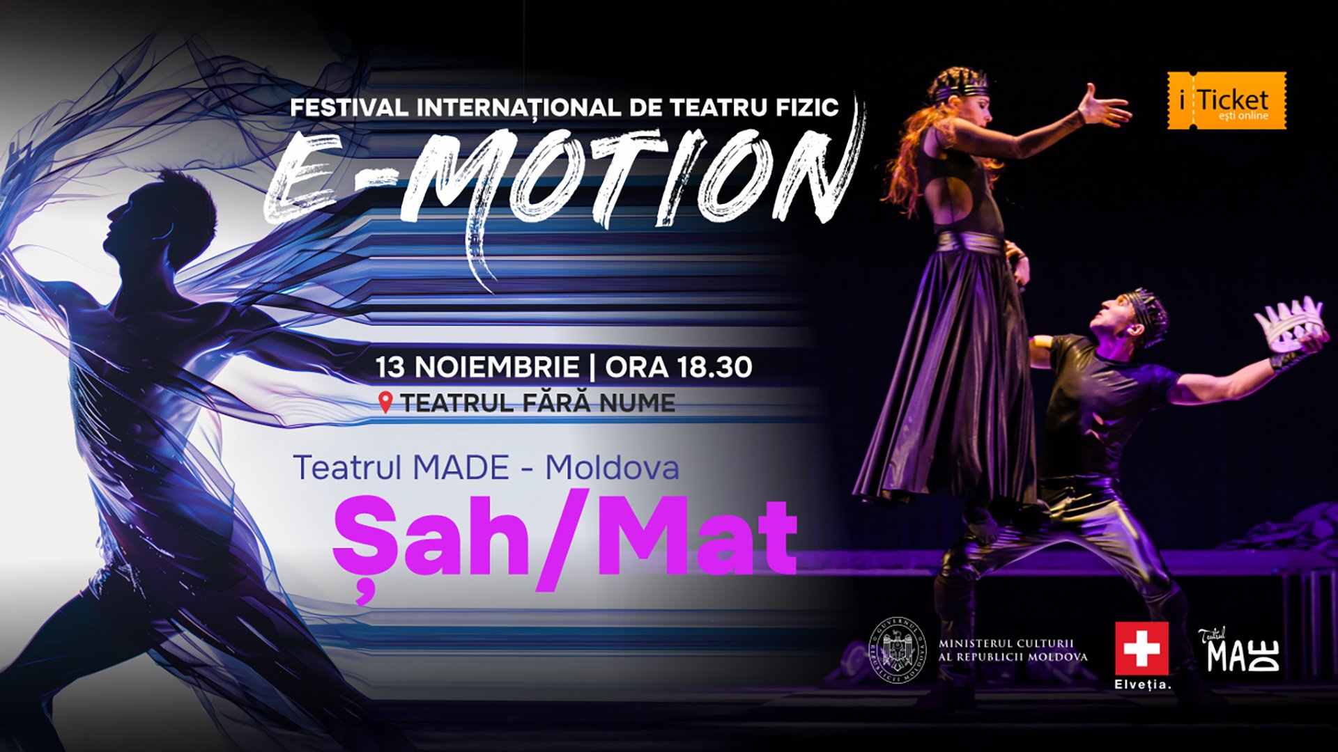 Check/Mate – a physical theatre performance by Teatrul MADE/MD