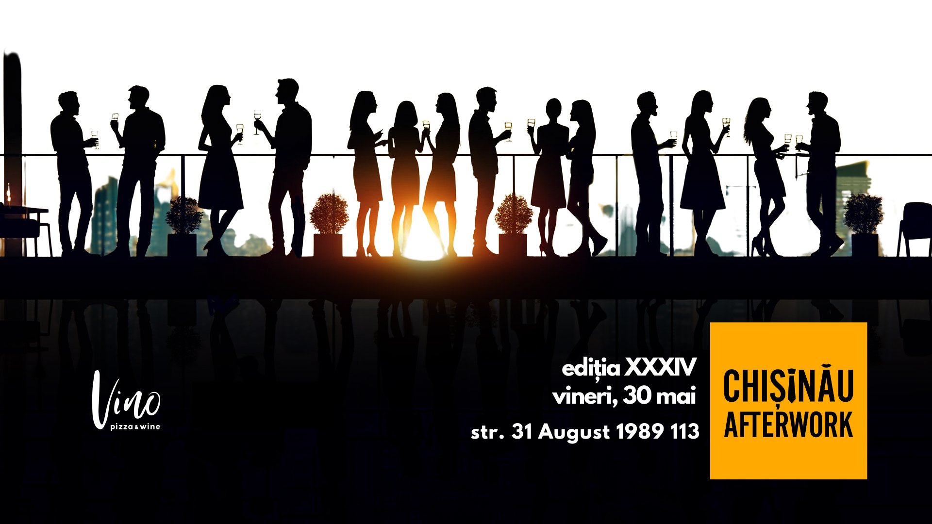 Chișinău Afterwork: Networking la un pahar de vin, ediția XXXIV