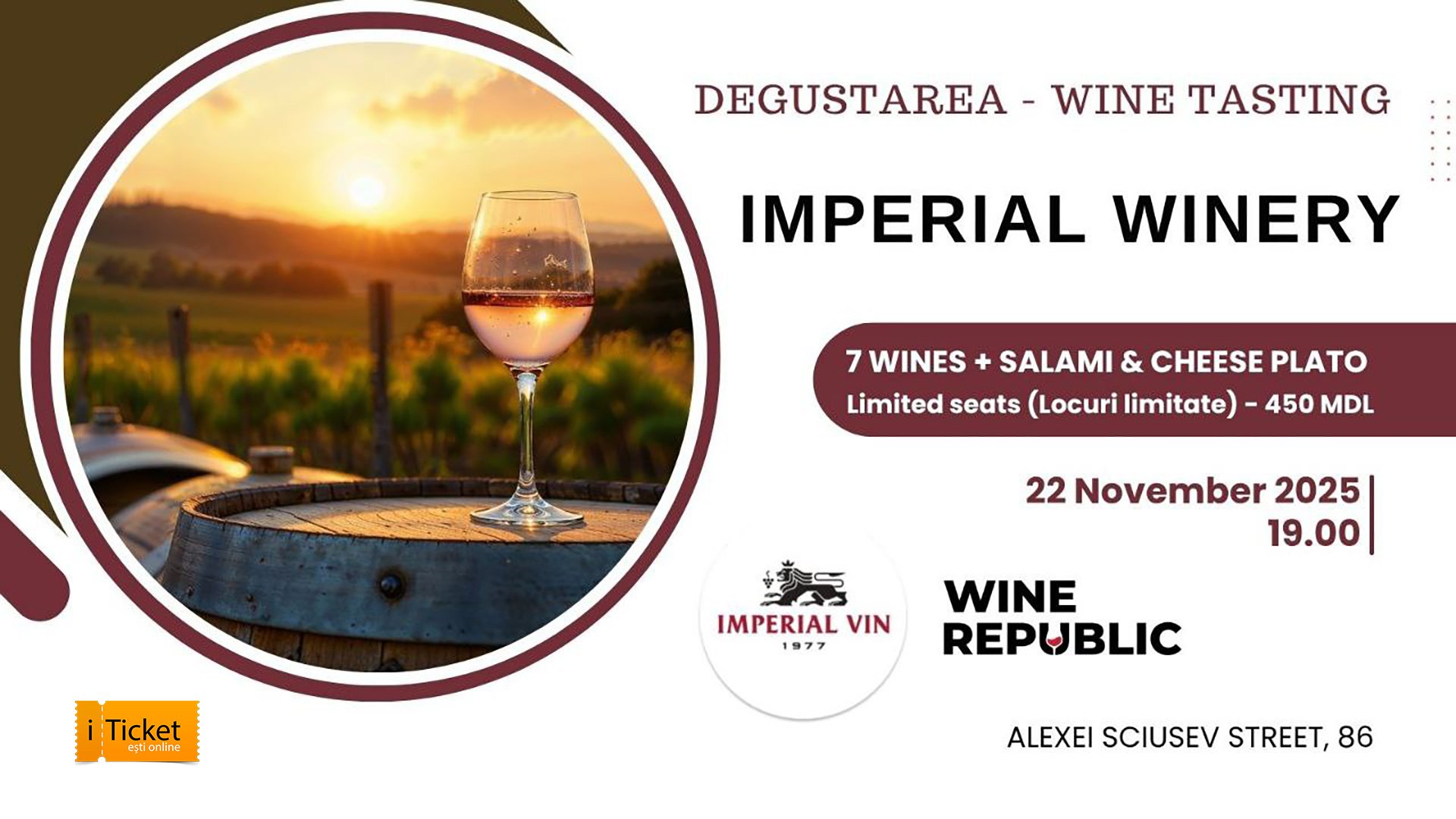 Degustare de Vinuri – Imperial Wine Company
