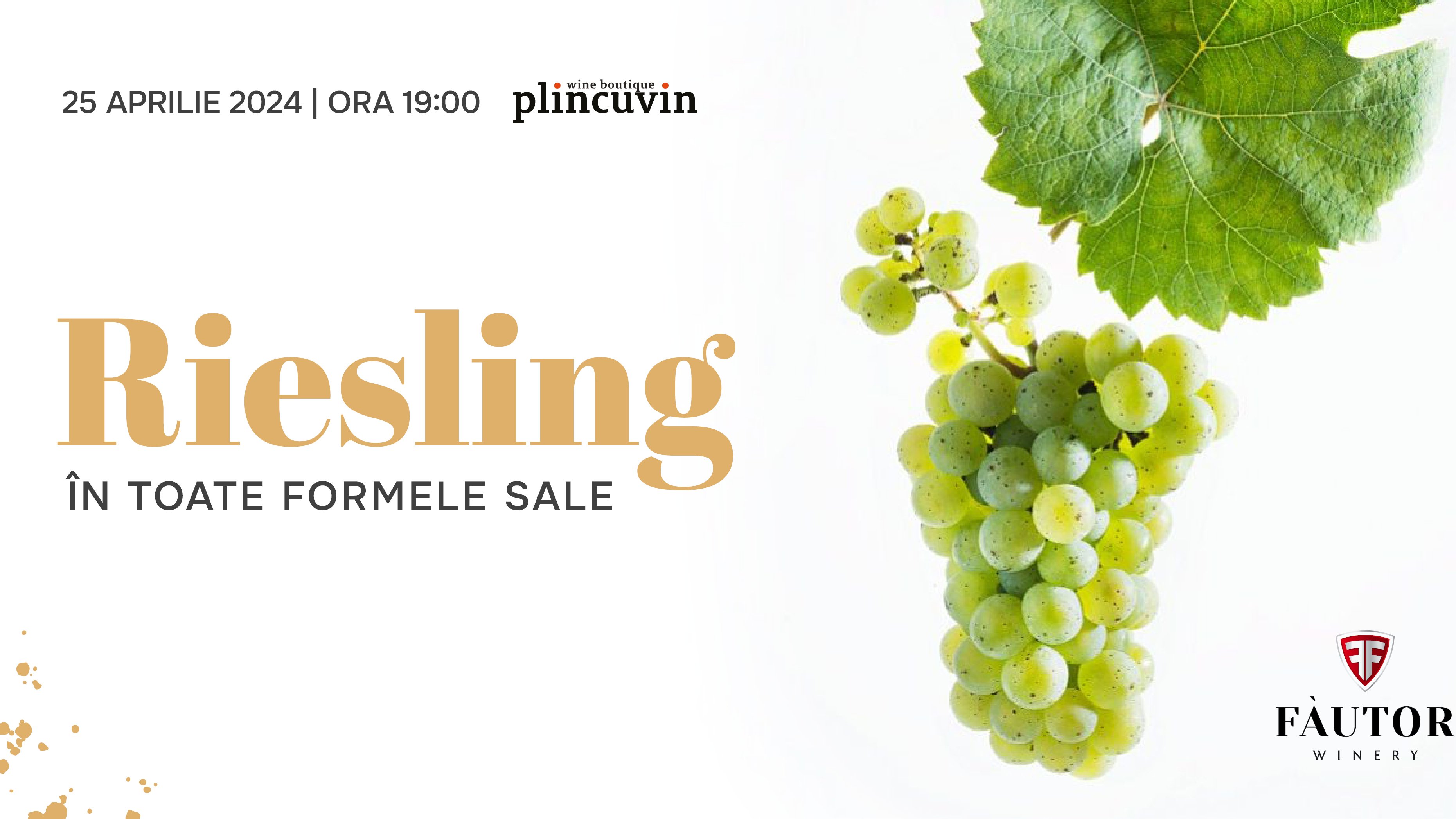 Degustăm Riesling, în toate formele sale