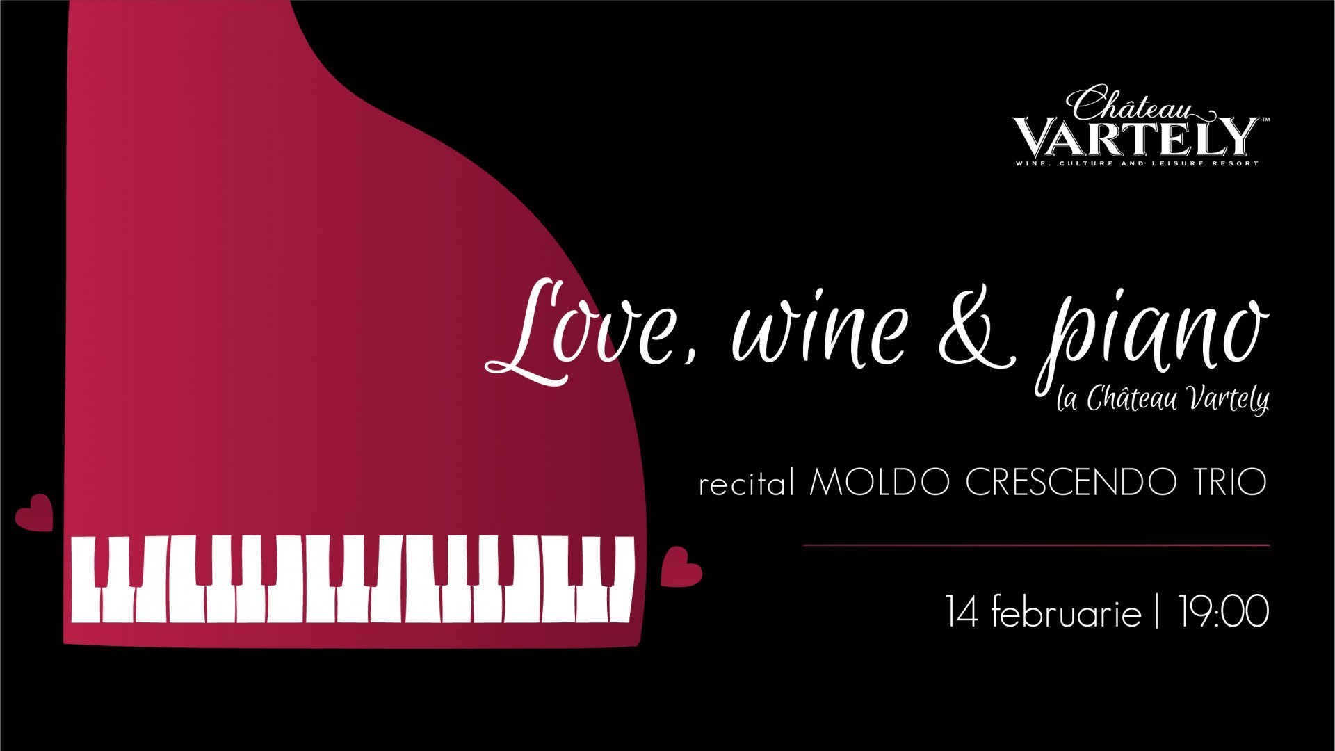 LOVE WINE & PIANO la Chateau  Vartely