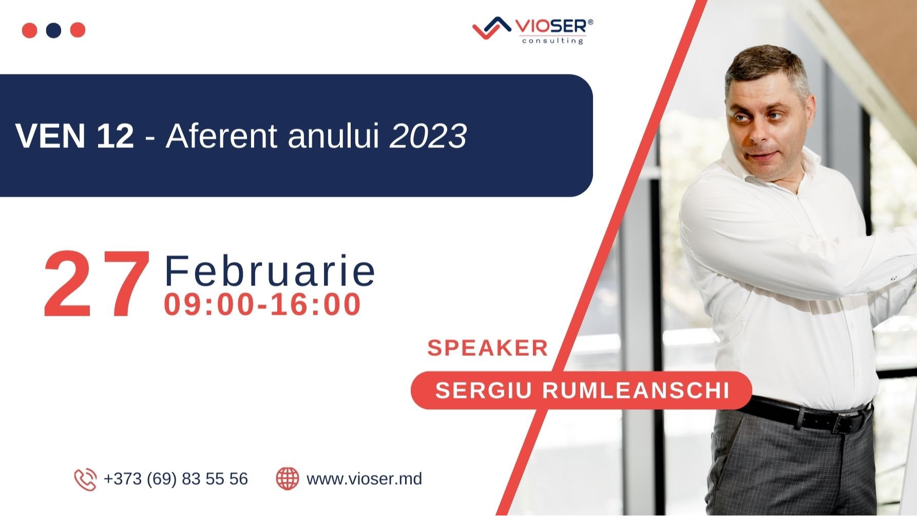 VEN 12 - Declarația impozitului pe venit aferent anului 2023. Studii de caz practice Februarie 2024