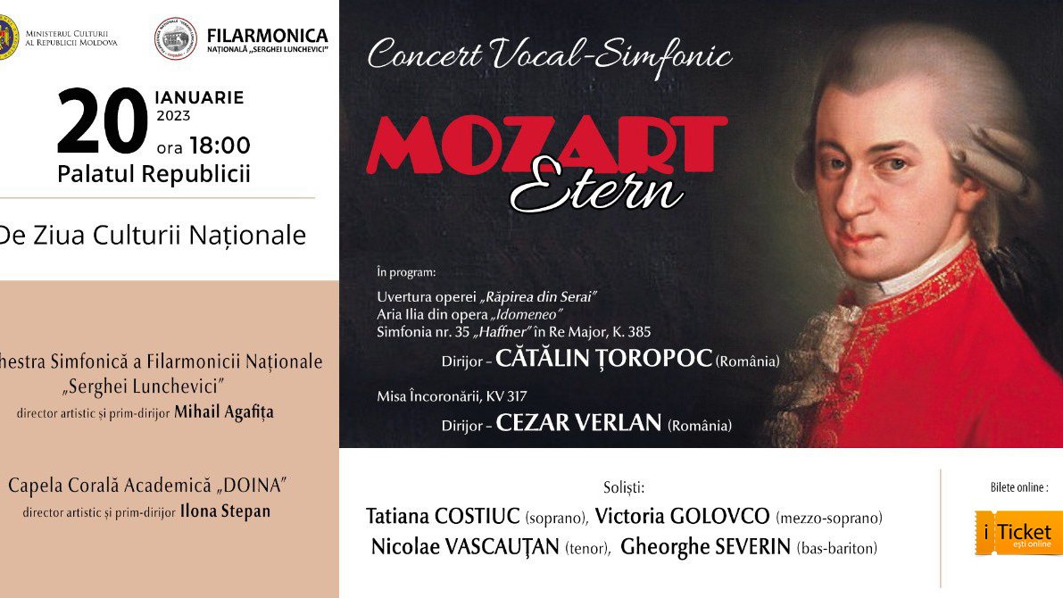 Concert Vocal-Simfonic - Mozart Etern