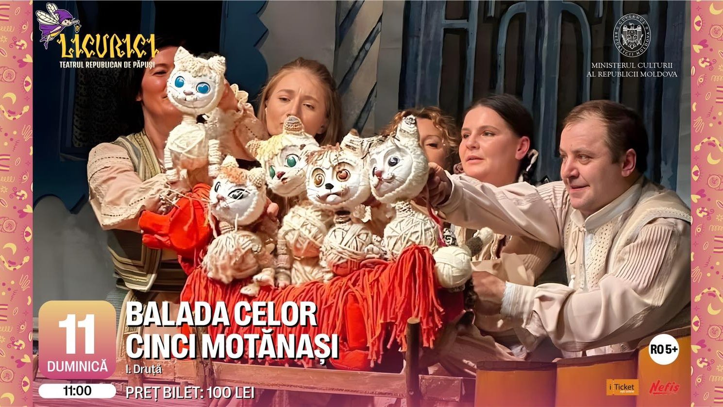 Balada celor cinci motănași Mai 2025