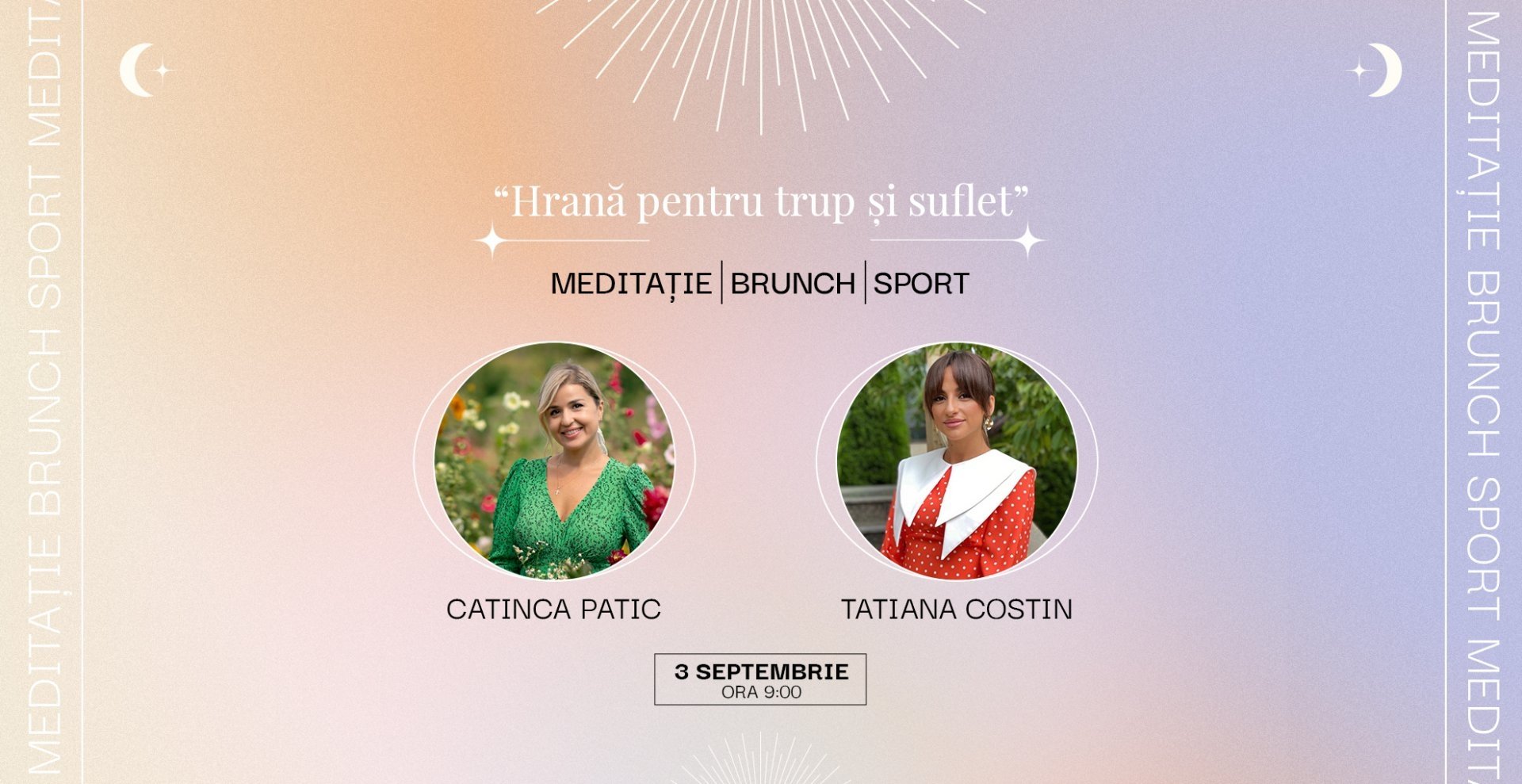 “Hrană pentru suflet” Meditație Brunch Sport