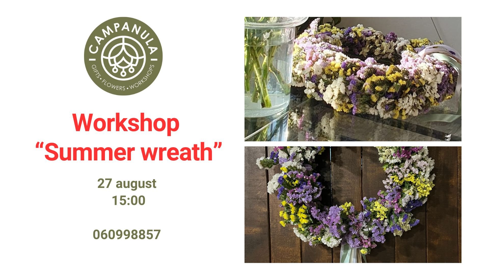 Workshop „Summer Wreath” | 27.08