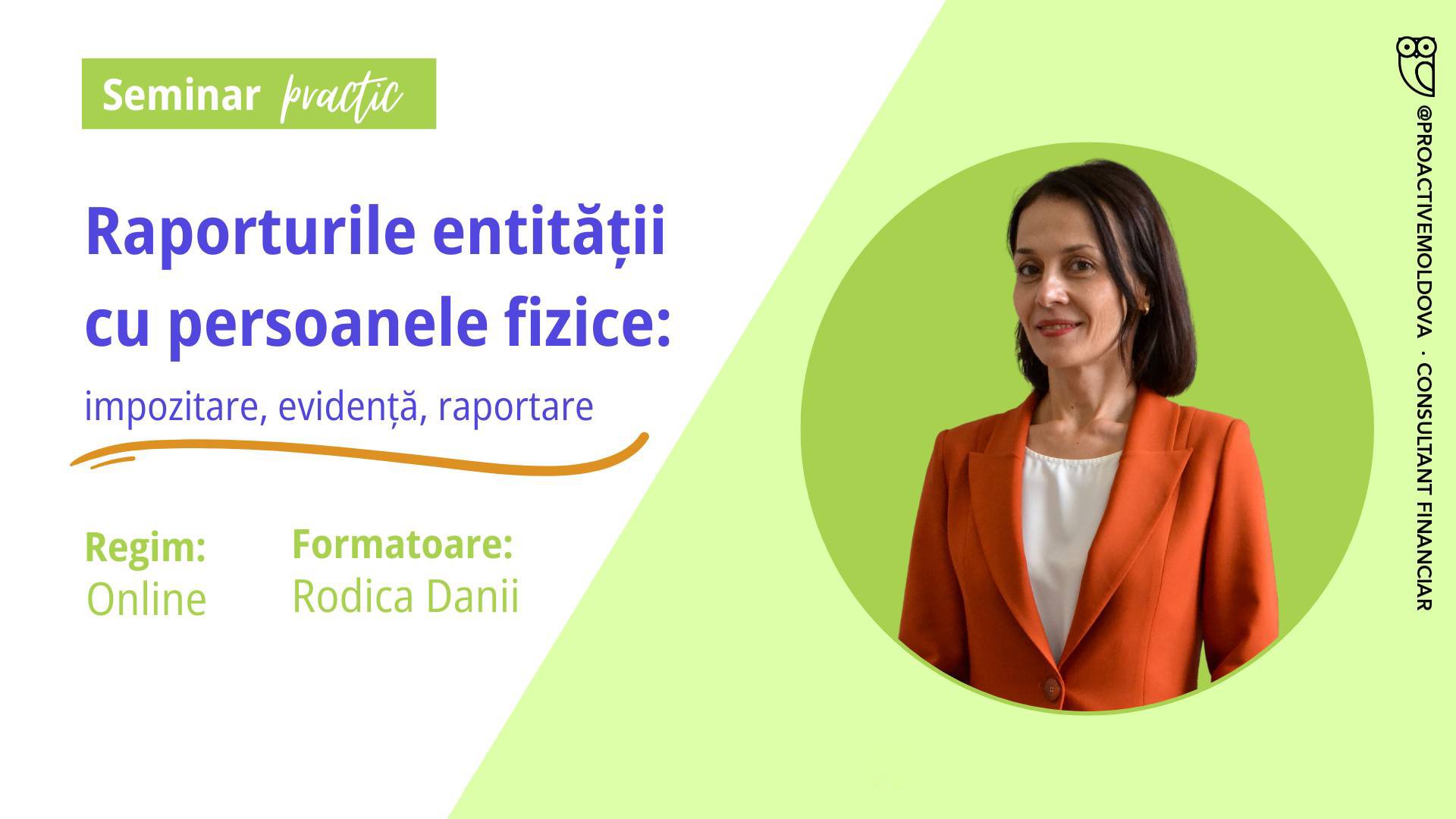 Raporturile entității cu persoanele fizice: documentare, impozitare, raportare
