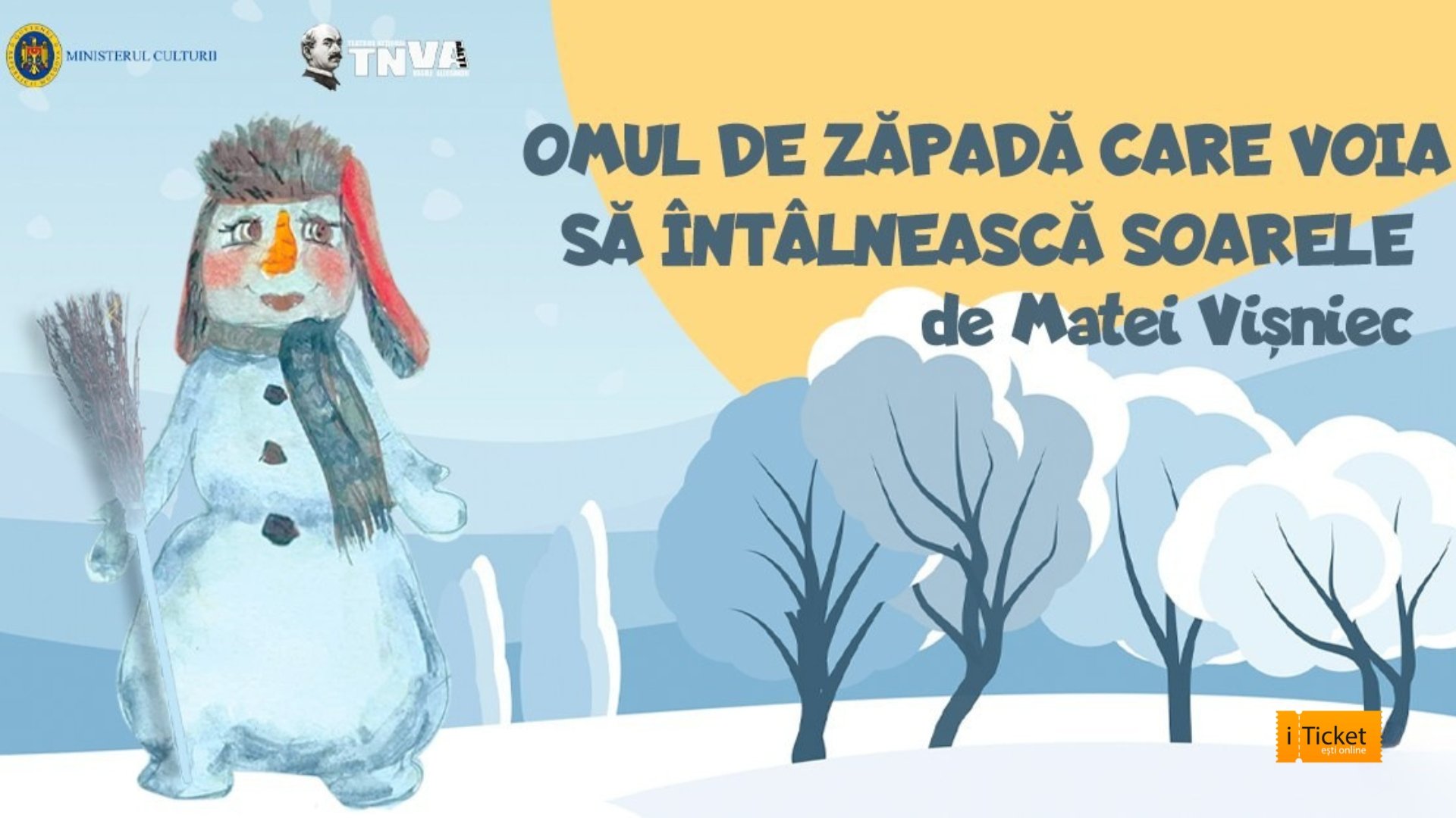 Omul de zăpadă care voia să întâlnească soarele