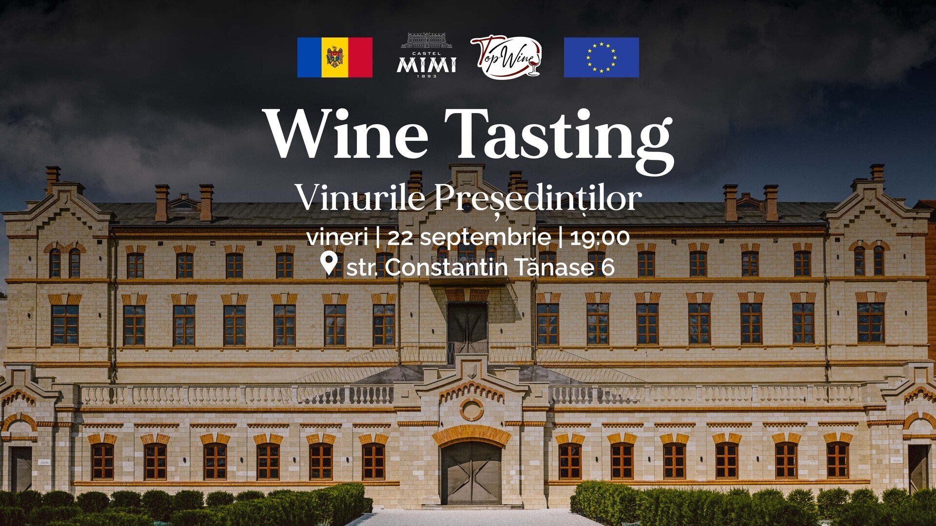 Degustarea “VINURILOR PREȘEDINȚILOR” de la Castel MIMI 