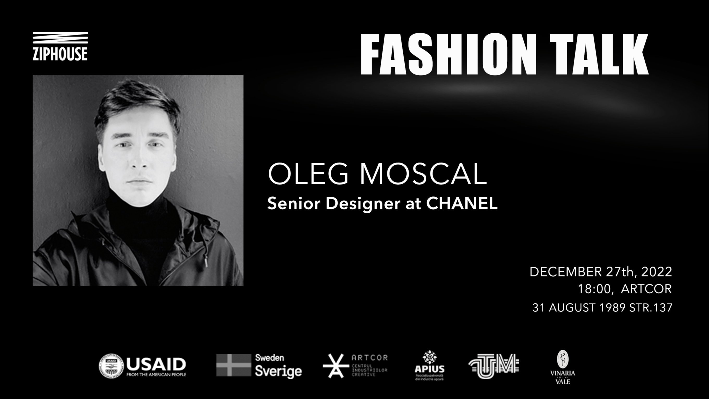 Fashion Talk With Oleg Moscal