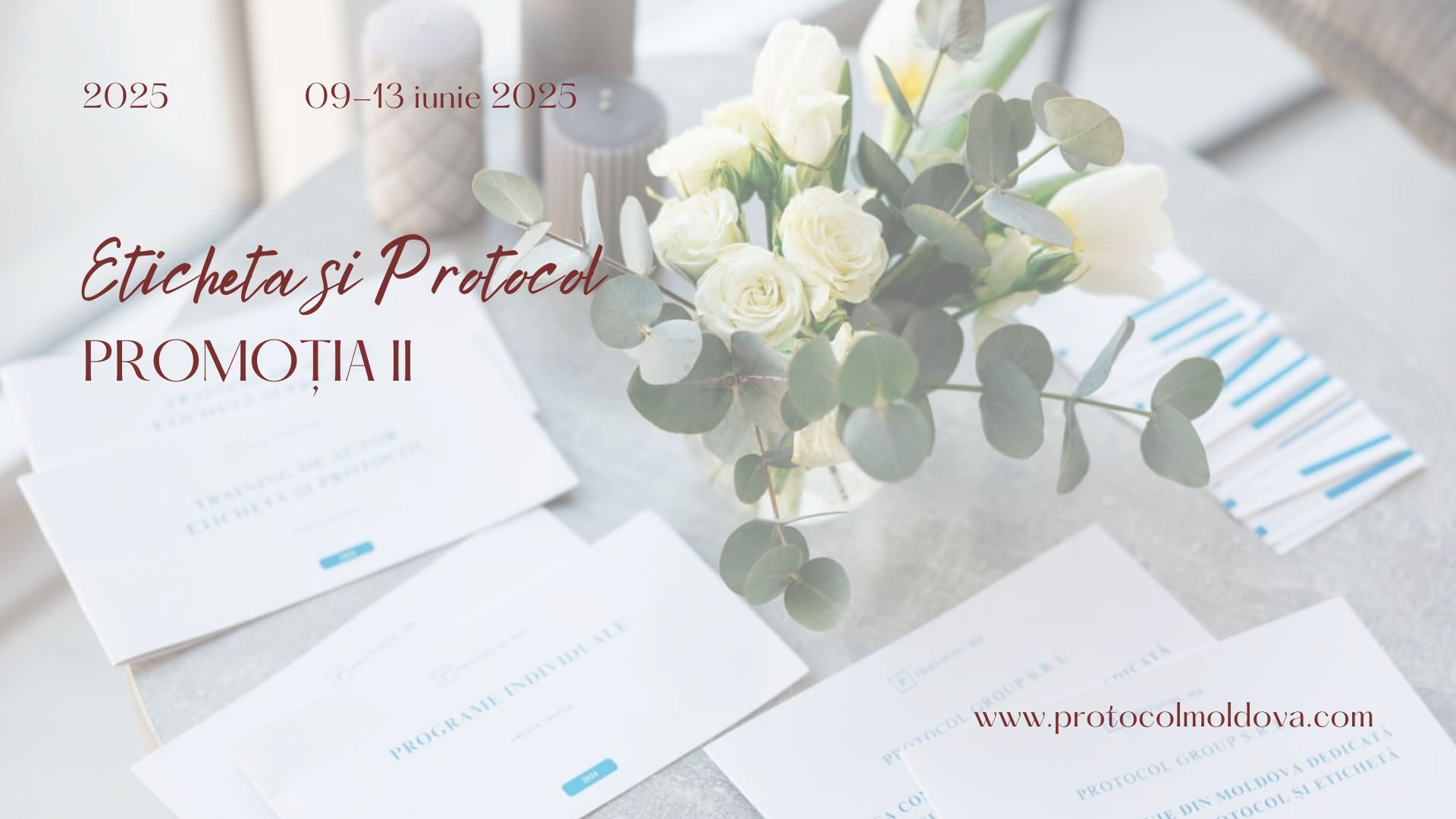 Training de autor în Etichetă și Protocol – Promoția II