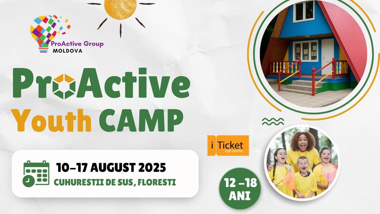 Tabăra de Vară : ProActive Youth Camp 2025