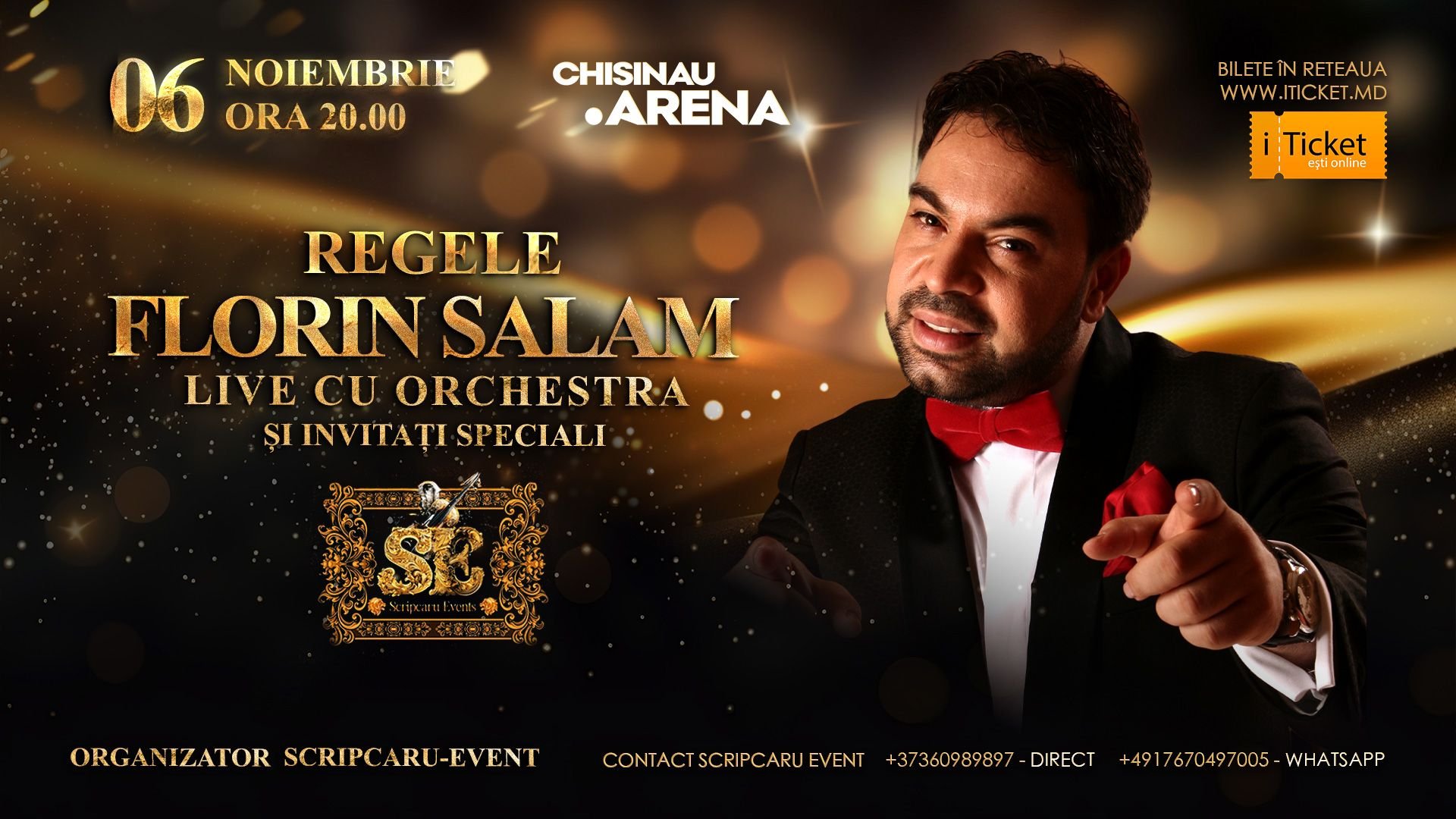 Scripcaru-Event Ediția 1 - Florin Salam & Orchestra și Invitați Speciali