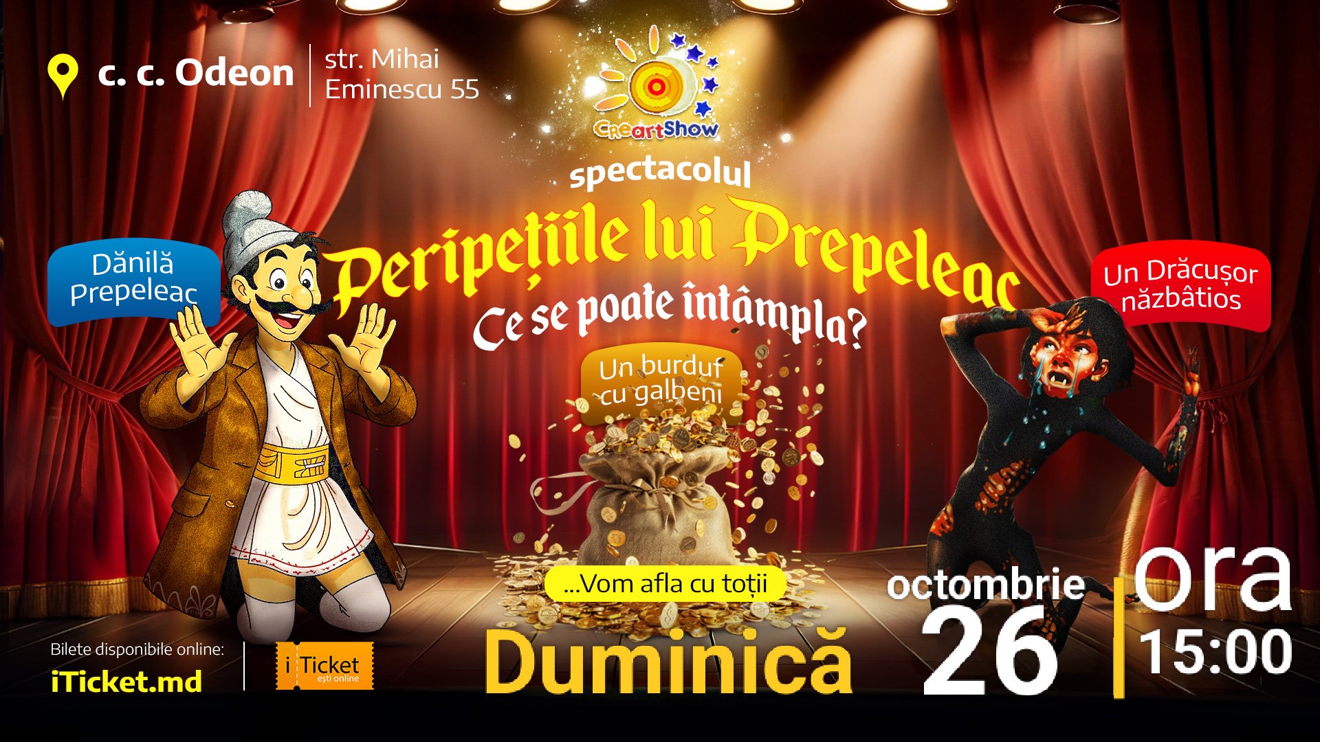 Peripețiile lui Prepeleac 26.10