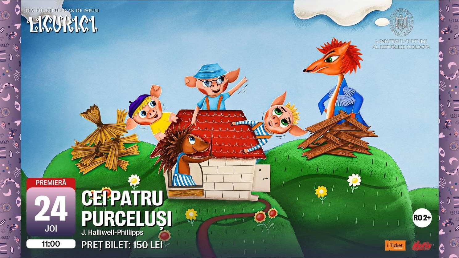 Premieră! CEI PATRU PURCELUȘI | 24 Aprilie 