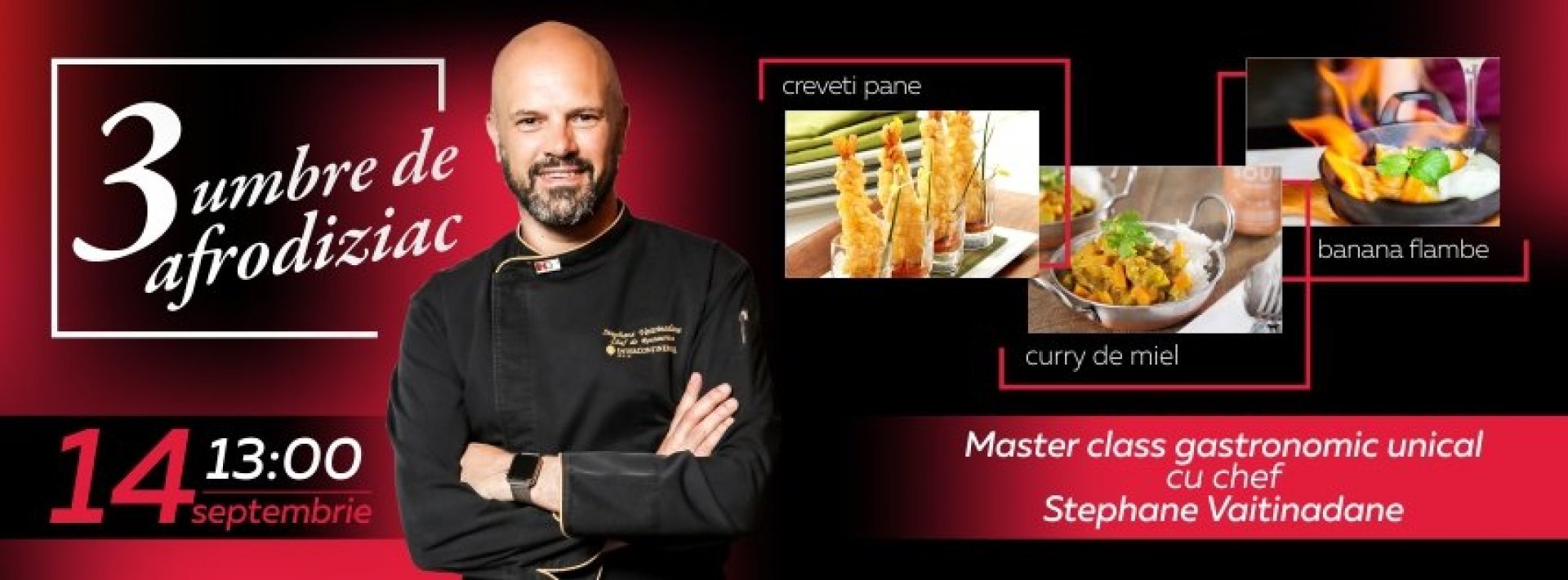 Мастер класс от обладателя звезд Мишлен, французкого шеф-повара