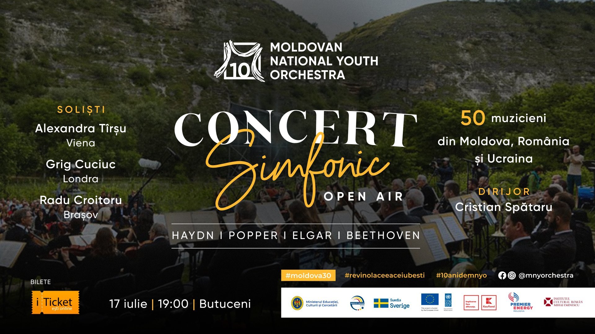Seară de Muzică Clasică la Butuceni iulie 2021