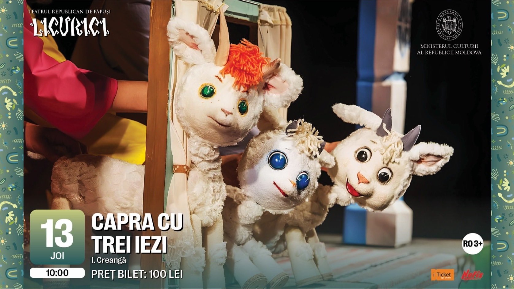 Capra cu trei iezi | 13 Martie