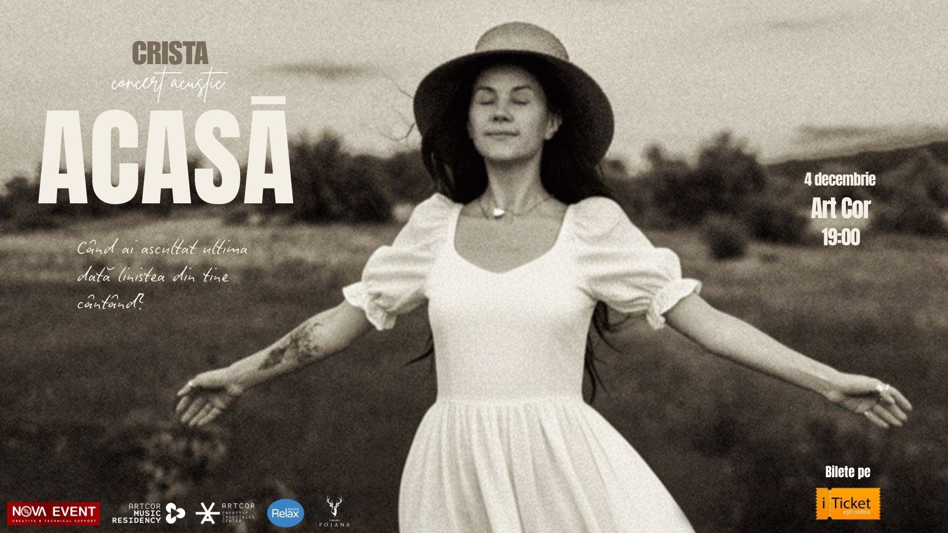 Crista - ACASĂ / Concert Acustic