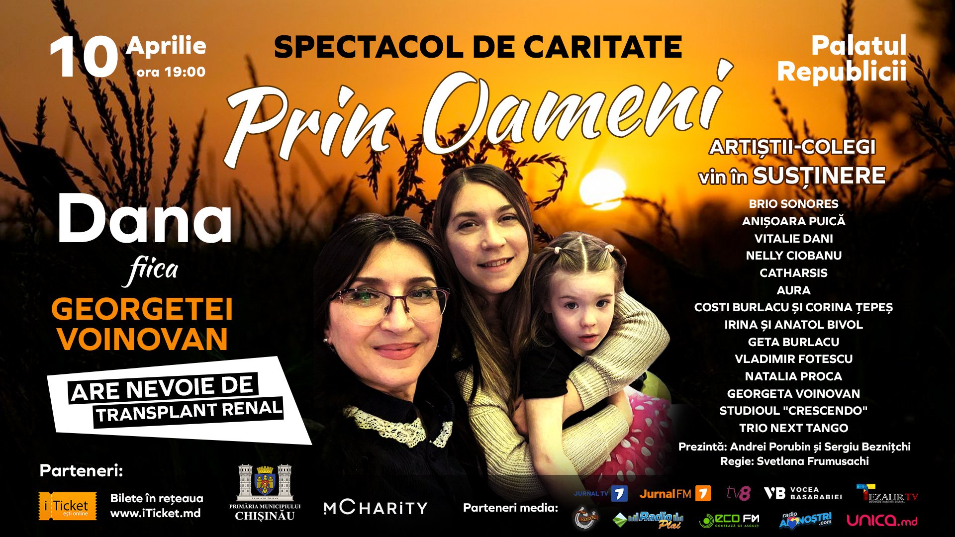 Spectacol caritabil - PRIN OAMENI