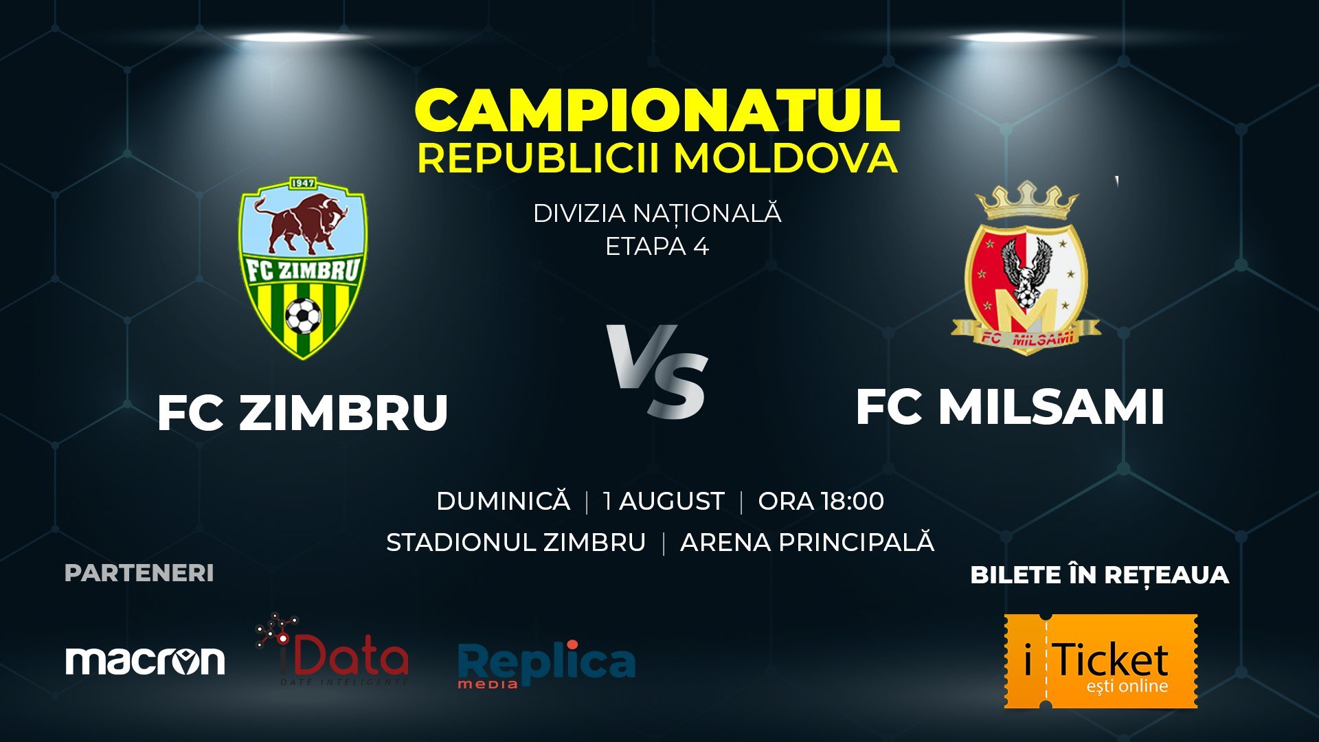 Zimbru Chișinău - Milsami Orhei