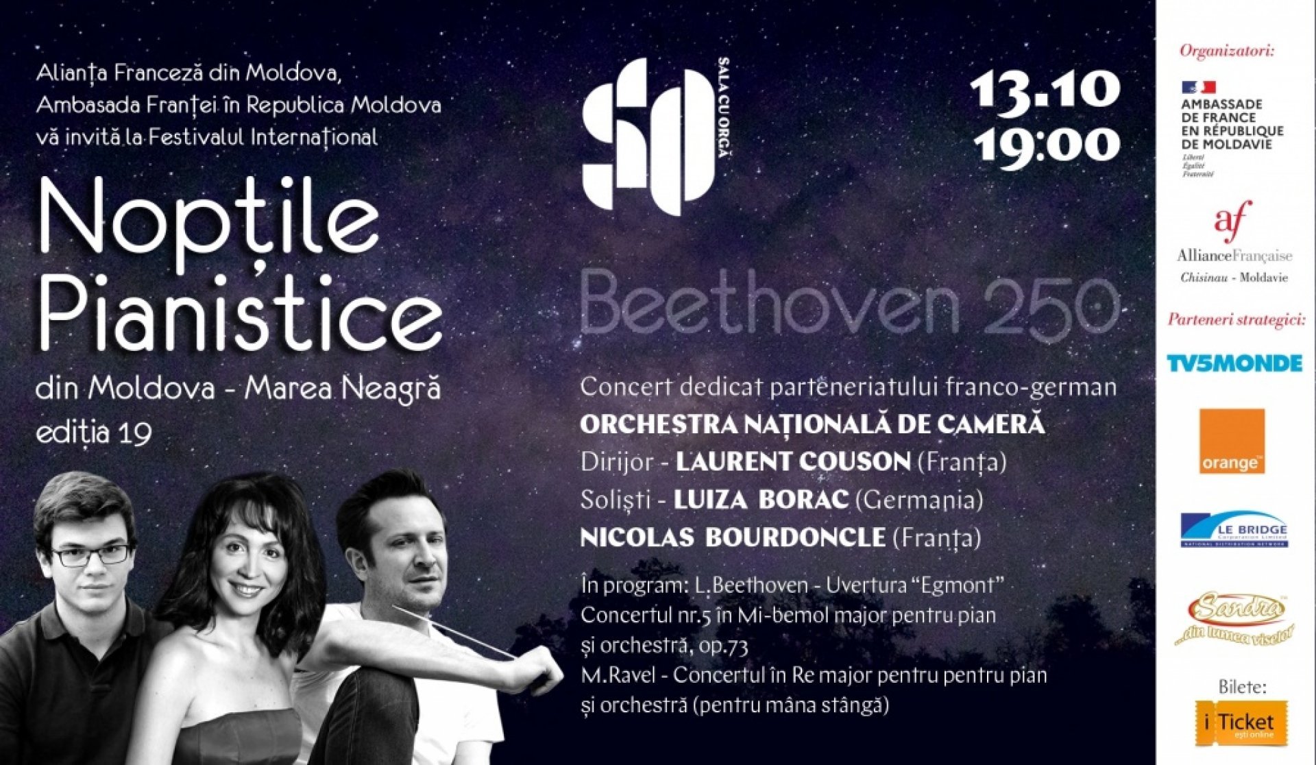 NOPȚILE PIANISTICE 13.10 